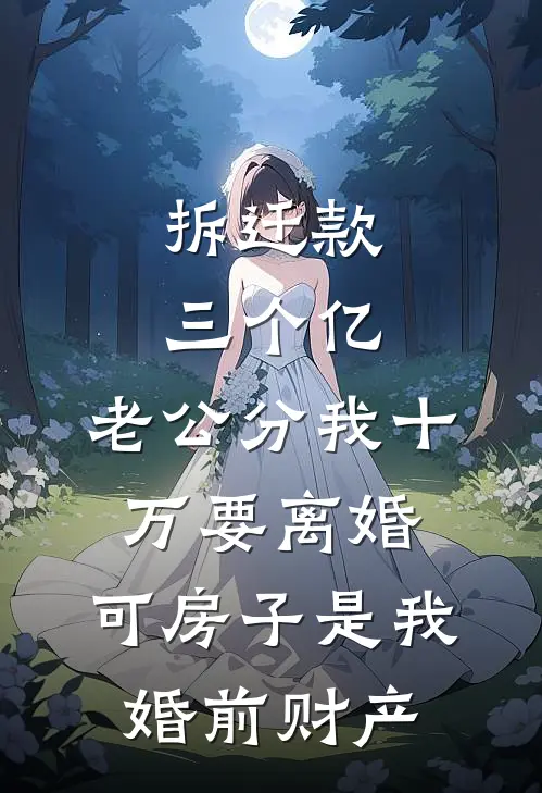 拆迁款三个亿，老公分我十万要离婚。可房子是我婚前财产