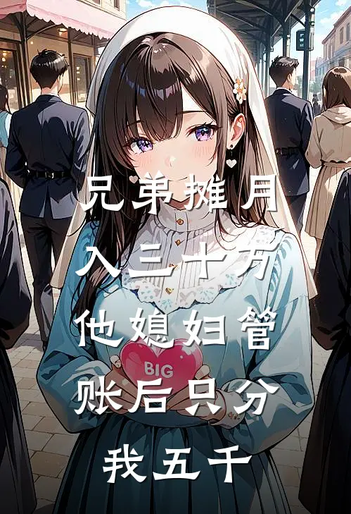兄弟摊月入三十万，他媳妇管账后只分我五千