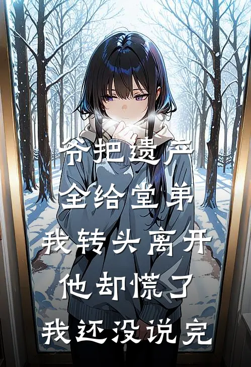 爷把遗产全给堂弟，我转头离开，他却慌了：我还没说完