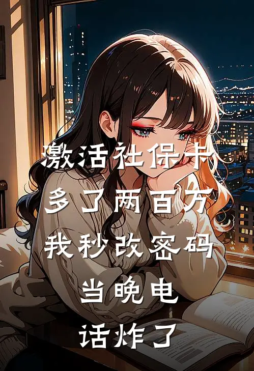 激活社保卡多了两百万，我秒改密码，当晚电话炸了