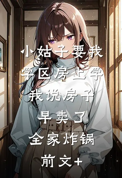 小姑子要我学区房上学，我说房子早卖了，全家炸锅前文+