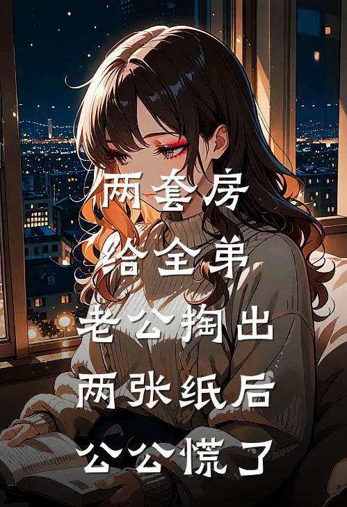 两套房给全弟，老公掏出两张纸后公公慌了