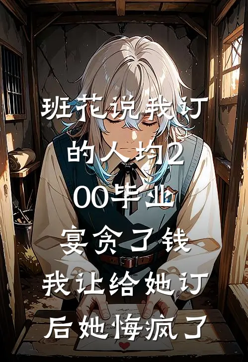 班花说我订的人均200毕业宴贪了钱，我让给她订后她悔疯了