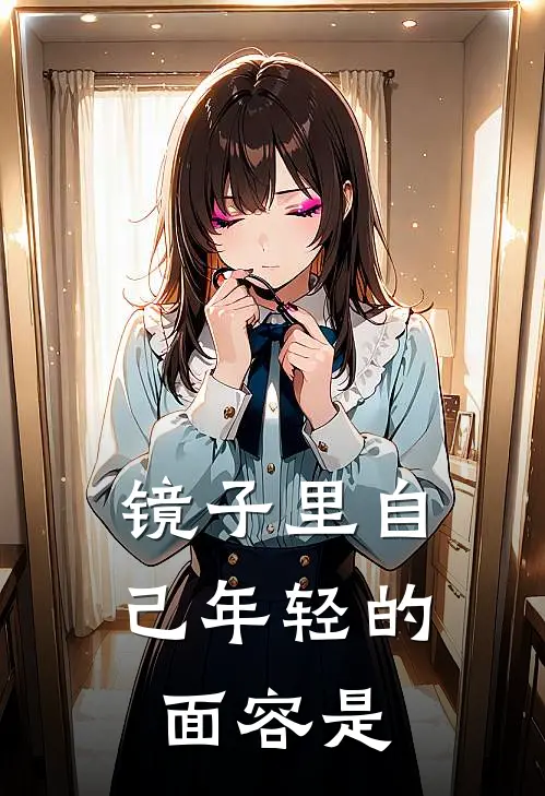 镜子里自己年轻的面容是