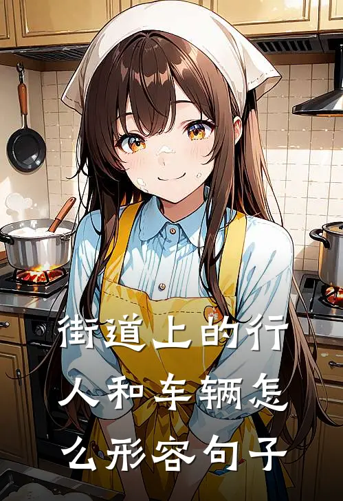 街道上的行人和车辆怎么形容句子