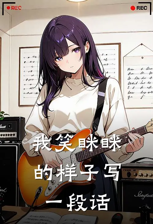 我笑眯眯的样子写一段话