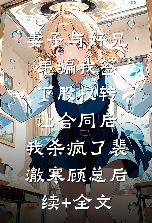 妻子与好兄弟骗我签下股权转让合同后，我杀疯了裴澈寒顾总后续+全文