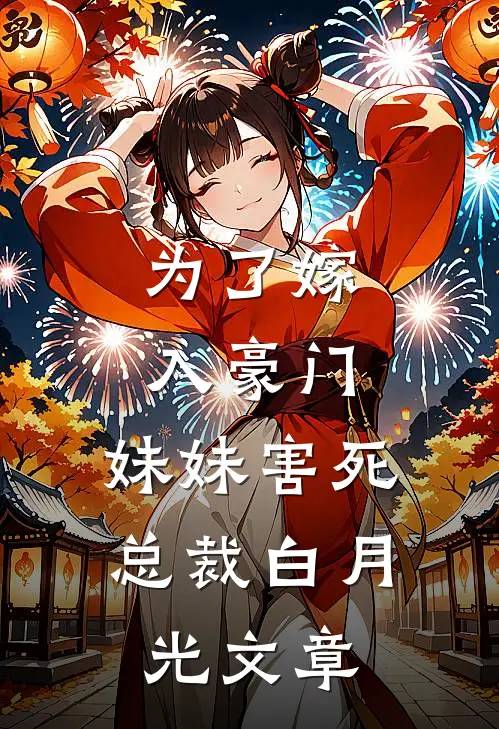 为了嫁入豪门，妹妹害死总裁白月光文章