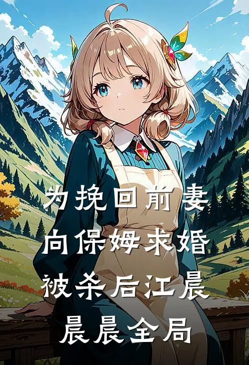 为挽回前妻向保姆求婚被杀后江晨晨晨全局