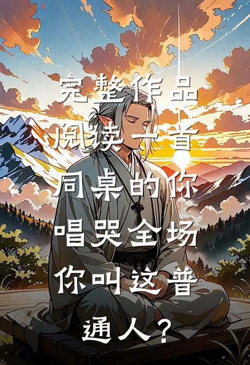 完整作品阅读一首同桌的你唱哭全场，你叫这普通人？