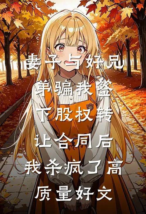 妻子与好兄弟骗我签下股权转让合同后，我杀疯了高质量好文