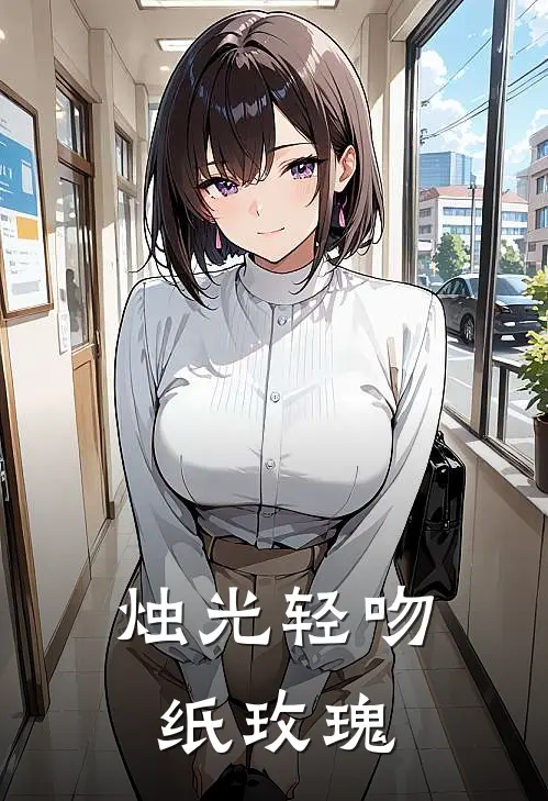 烛光轻吻纸玫瑰