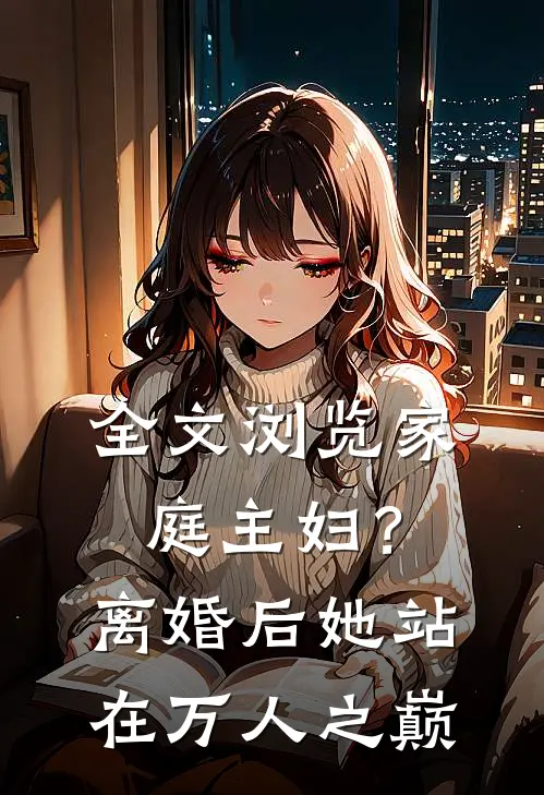 全文浏览家庭主妇？离婚后她站在万人之巅
