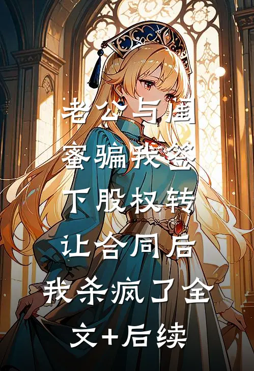 老公与闺蜜骗我签下股权转让合同后，我杀疯了全文+后续