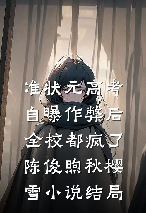 准状元高考自曝作弊后，全校都疯了陈俊煦秋樱雪小说结局