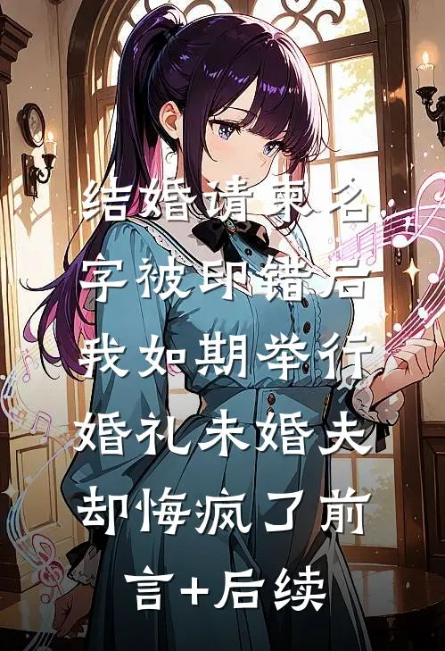 结婚请柬名字被印错后，我如期举行婚礼未婚夫却悔疯了前言+后续