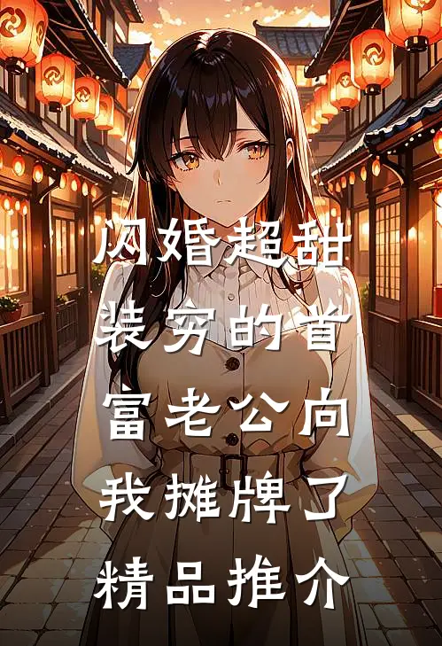 闪婚超甜：装穷的首富老公向我摊牌了精品推介