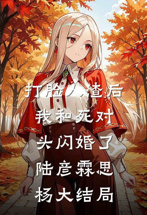 打脸人渣后，我和死对头闪婚了陆彦霖思杨大结局