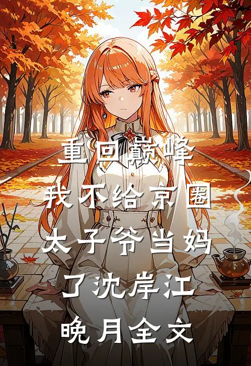 重回巅峰，我不给京圈太子爷当妈了沈岸江晚月全文