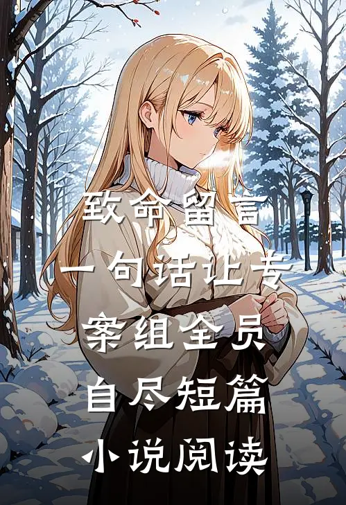 致命留言：一句话让专案组全员自尽短篇小说阅读