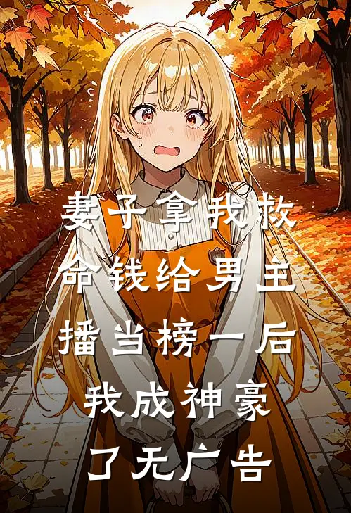 妻子拿我救命钱给男主播当榜一后，我成神豪了无广告