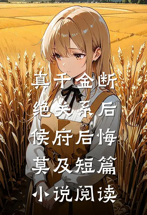 真千金断绝关系后，侯府后悔莫及短篇小说阅读