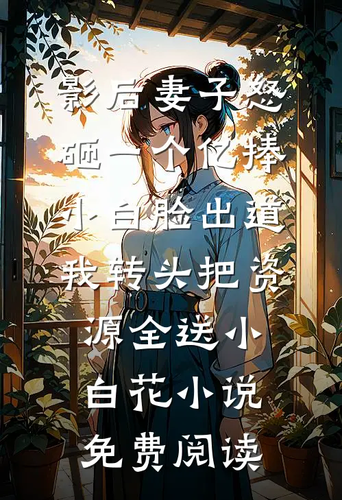 影后妻子怒砸一个亿捧小白脸出道，我转头把资源全送小白花小说免费阅读