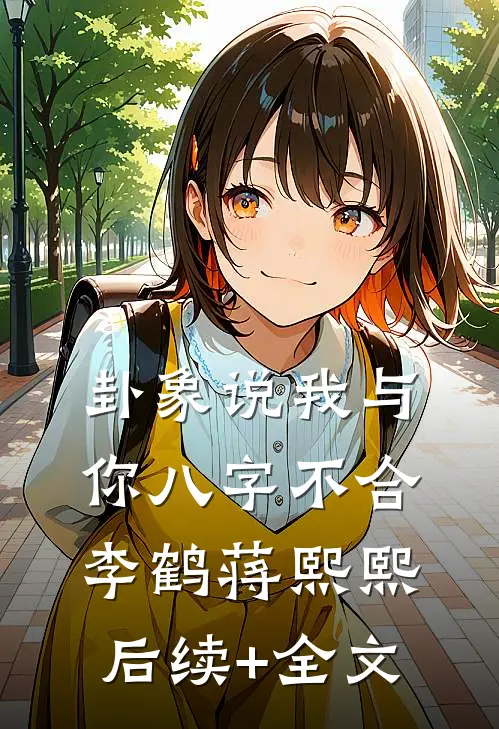 卦象说我与你八字不合李鹤蒋熙熙后续+全文