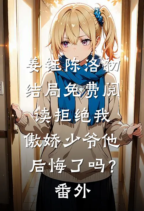 姜钰陈洛初结局免费阅读拒绝我，傲娇少爷他后悔了吗？番外